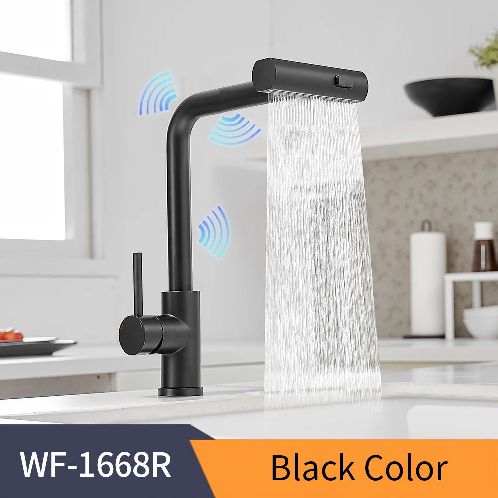 Smart Touch Kitchen Faucet Sensor Water Tap KH1005 Rotating