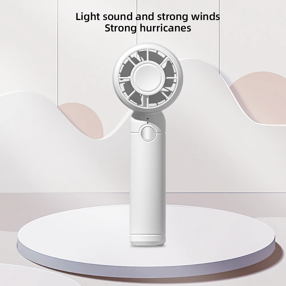 OIMG USB Rechargeable Handheld Electric Cooling Fan