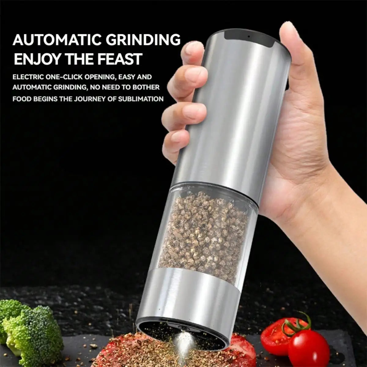 Hign-concerned Electric Salt Pepper Grinder Rechargeable