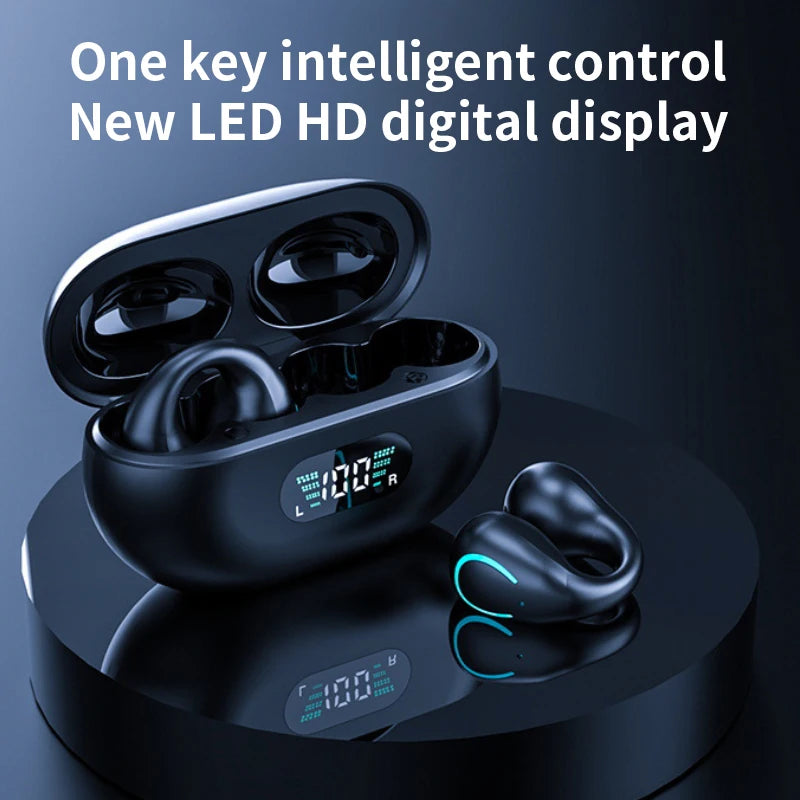 GREATWALL Wireless Earphones Bluetooth 5.3 Low Latency Gaming Microphone