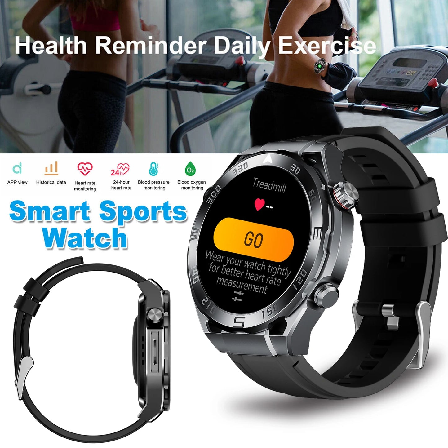Teck Gadget X5 Pro Max Smart Watch NFC Health Tracker