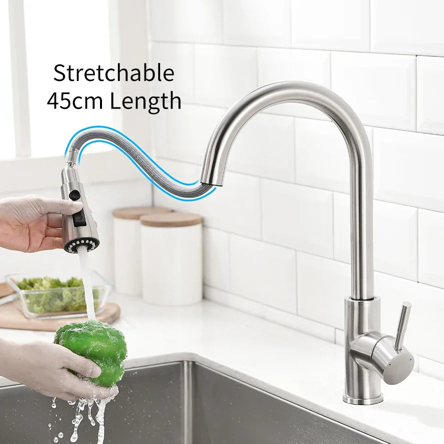 Smart Touch Kitchen Faucet Sensor Water Tap KH1005 Rotating