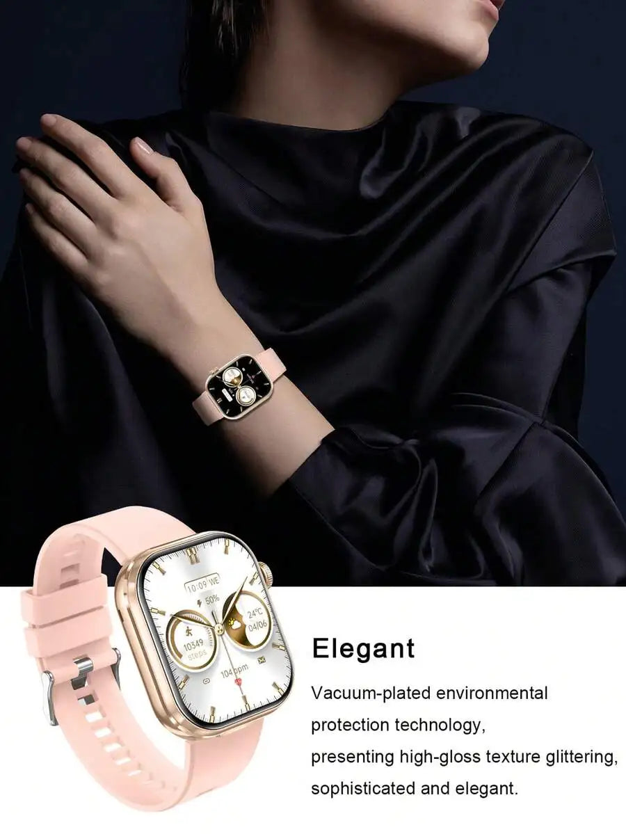 Dual Display Smartwatch With Built In Earbuds And Camera