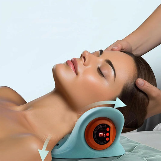 Electric Neck Massager With Finger Pressure And Shoulder Back Massage