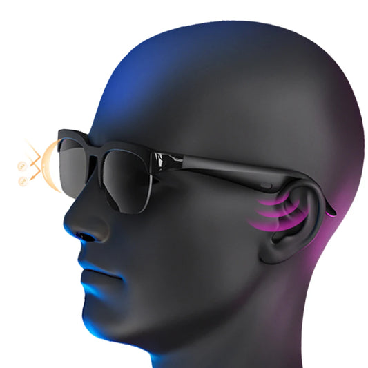 Alloet AI Translator Smart Glasses with Bluetooth Music and Calls