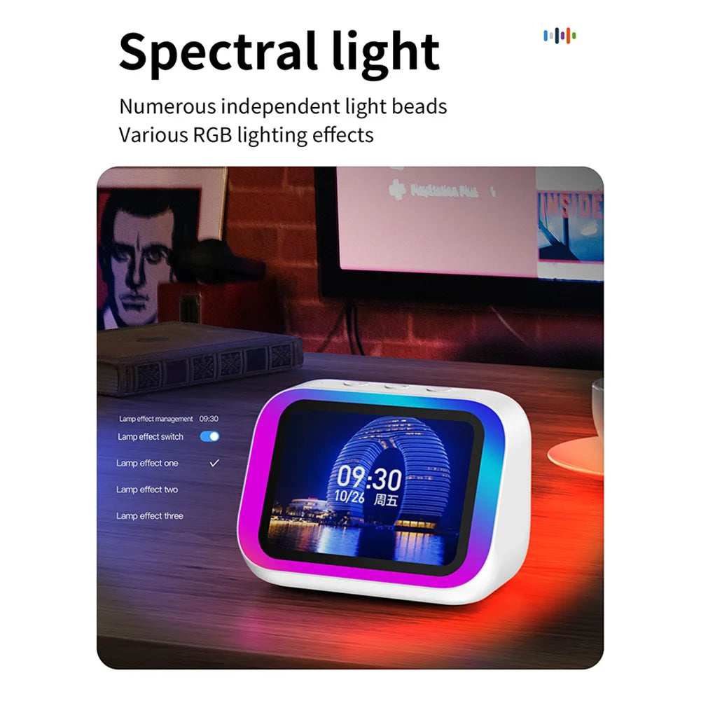 Shunmaii TF26 Pro Smart Speaker With RGB Lights Bluetooth