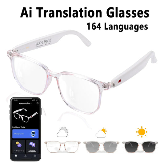 Giinova Smart AI Translation Audio Glasses Real Time Translation