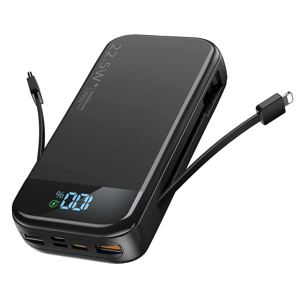 32000mAh Portable Charger QC3 20W PD Fast Charging Display