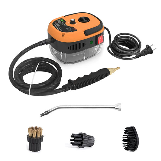 2500W Portable Handheld Steam Cleaner High Temp 3BAR