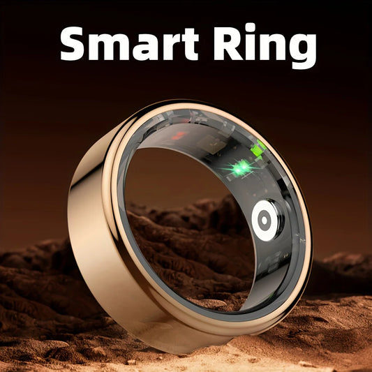 Smart Ring Wireless Step Counter Sports Stainless Steel