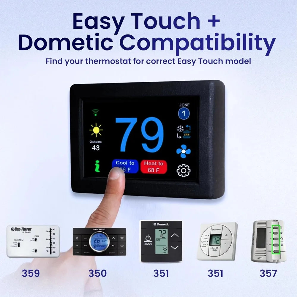 EasyTouch Digital WiFi Bluetooth RV Thermostat Replacement