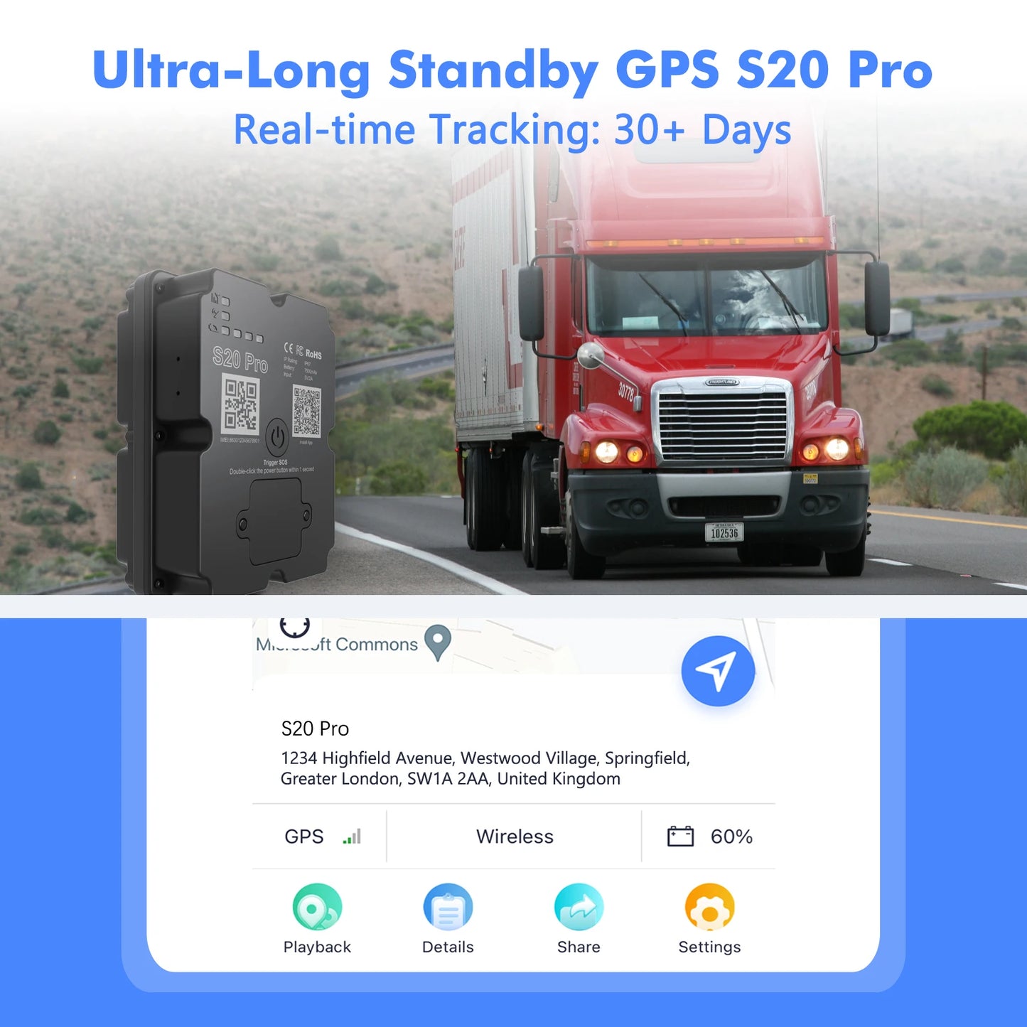 Wholesale 4G GPS Tracker for Car Motorcycle - Real-Time 30 Days Tracking Device Anti-Theft Vehicle Locator, Paid Android/iOS App