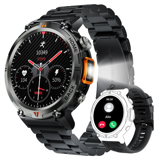 LaNikar KE3 Bluetooth Call Smart Watch Men With iOS Android