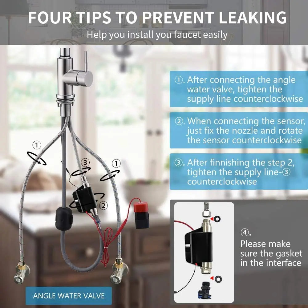 Smart Touch Kitchen Sink Faucet Sensor Water Tap KH1005