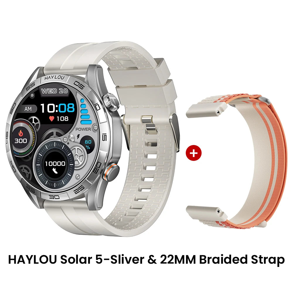 Haylou Solar 5 Smartwatch 1.58 Inch AMOLED Voice Calling