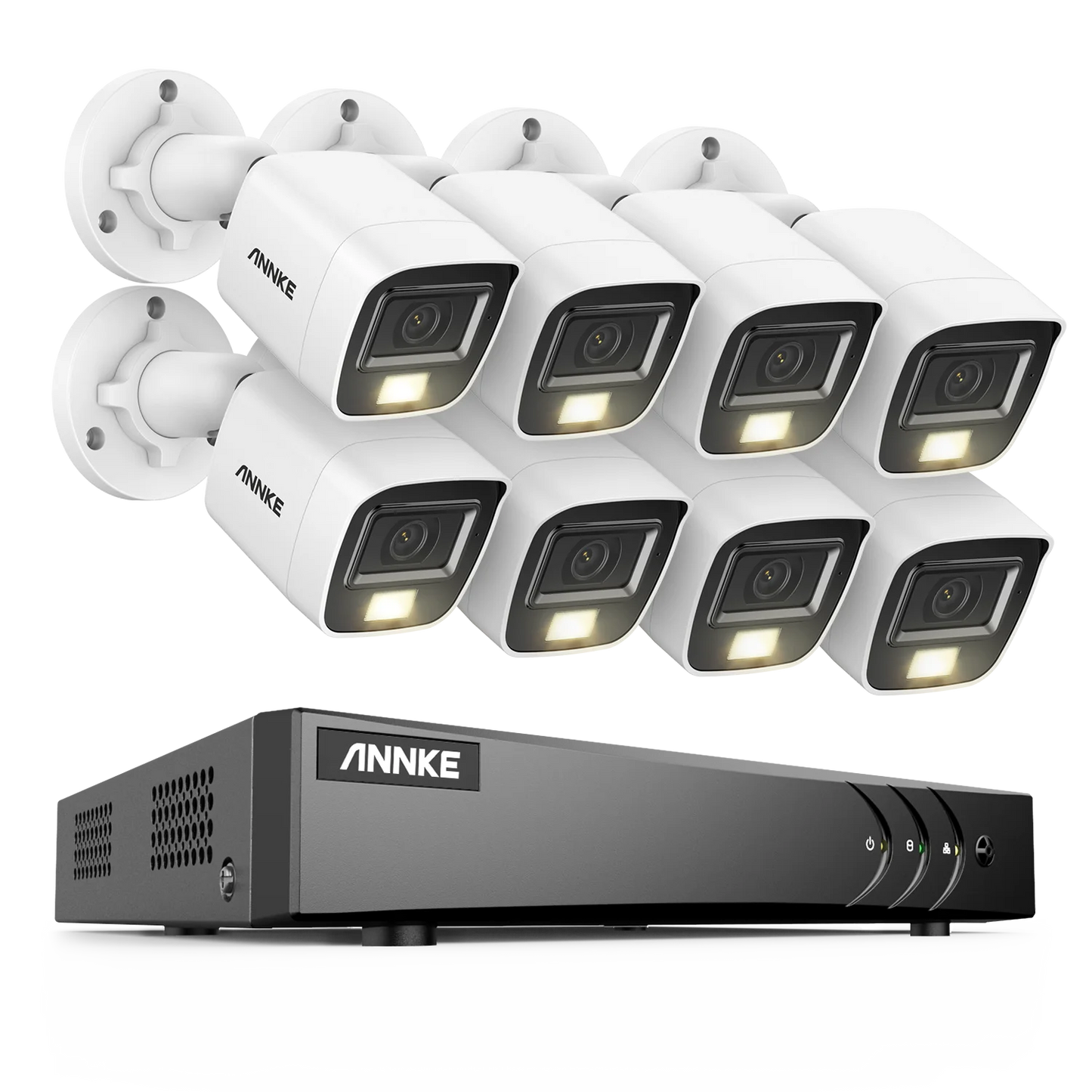 Annke H265 8 Channel 5MP DVR Security Kit 8 Cameras IP67