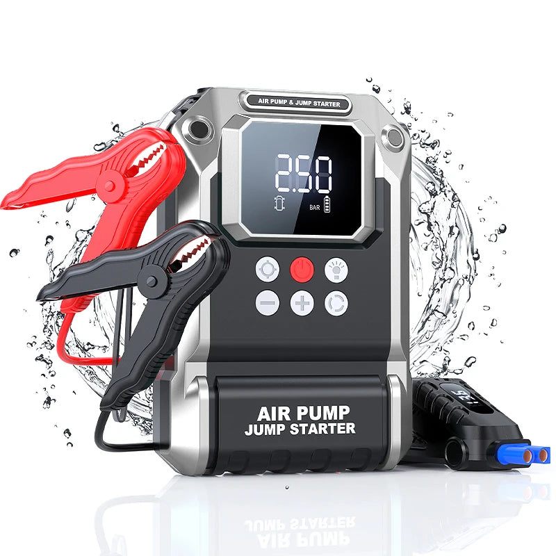 Biuble 8000A Jump Starter 26800mAh USB LED Light For Cars